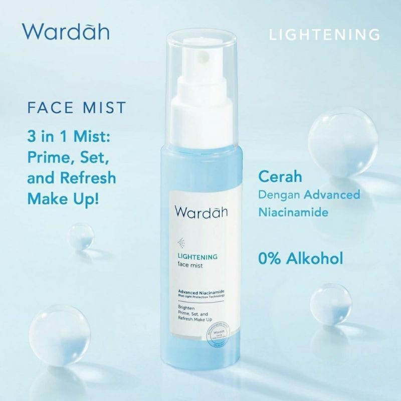 Wardah Lightening Face Mist ~ ORIGINAL 100%