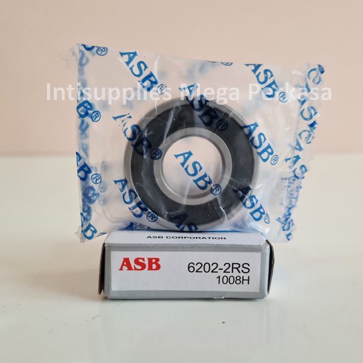 ✅BEARING ASB 6202 2RS 12MM - LAHER - KLAHER / untuk velg rcb brt depan Jupiter PNP As CB GL MP Tiger