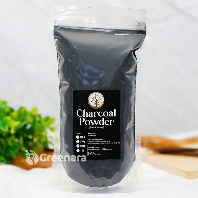 

BISA COD Activated Charcoal Powder 500gr Food Grade / Bubuk Arang Aktif