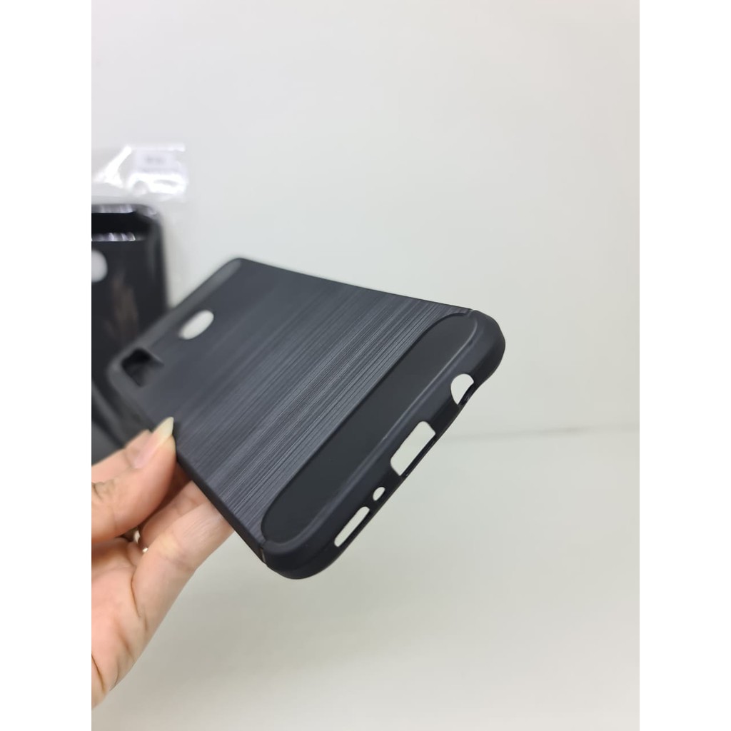 iPaky Carbon Samsung M30 M305F 6.4 inch Slim Fit Carbon Samsung A40s Fiber Multi Carbon ANTI MELAR