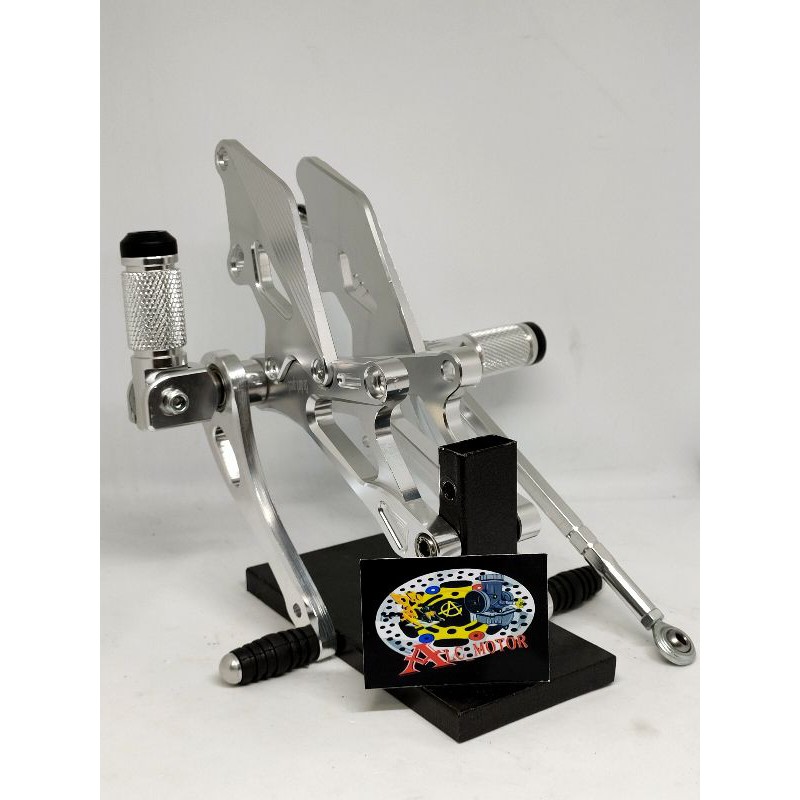 Step Underbone Ninja R Ninja RR Ninja 150 step lipat model NUI silver