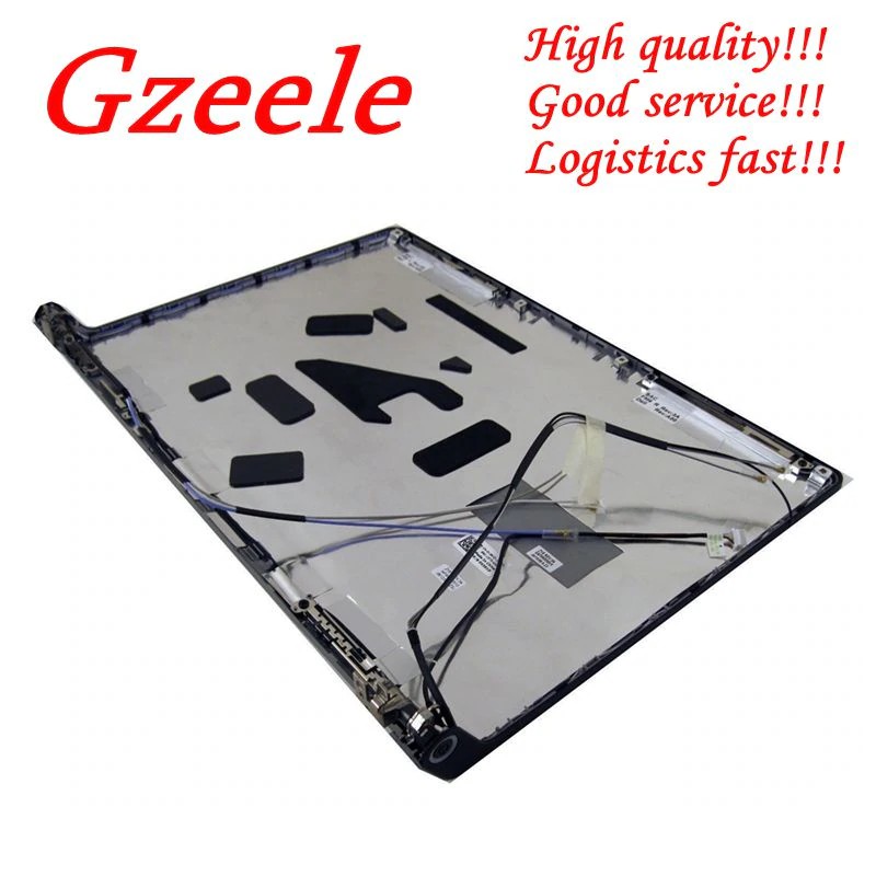 IMPORT GZEELE new Laptop LCD Lid Top Cover FOR DELL STUDIO 15 1535 1536 1537 15.4" GRAY BLACK LCD