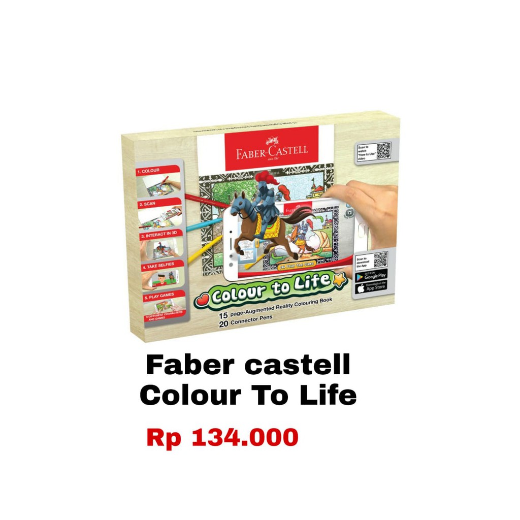 

Faber Castell Cat Pensil Crayon EDISI Colour to Life