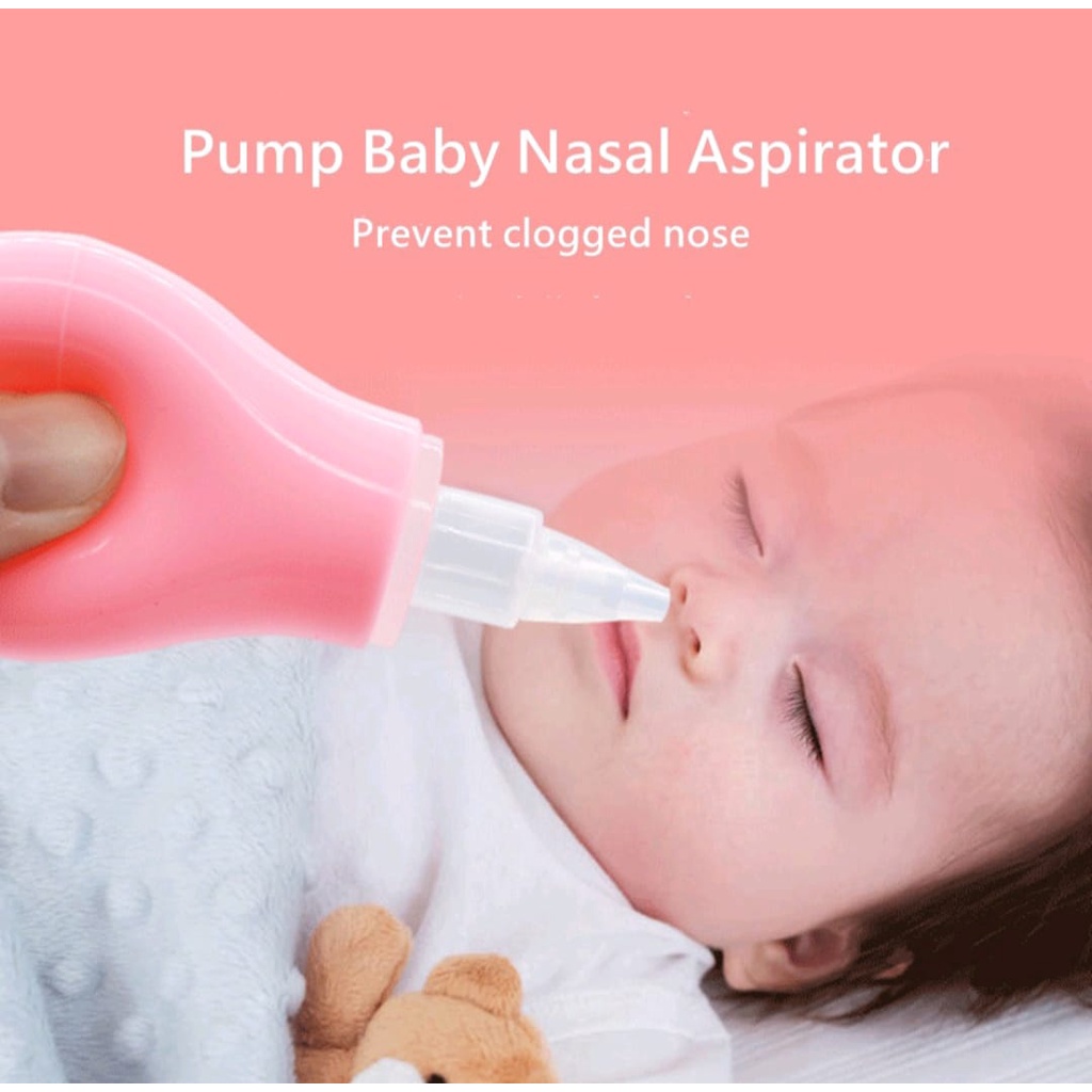 Sedotan Pembersih Hidung Bayi / Anak Sedot Ingus Lendir Nose Cleaner Nasal Aspirator