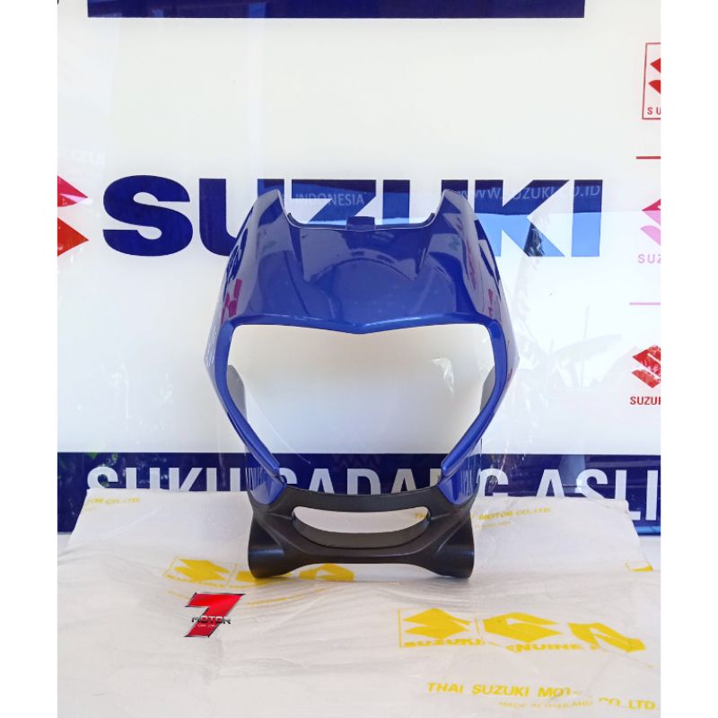 BATOK KEPALA RK COOL BIRU ORIGINAL SUZUKI SGP