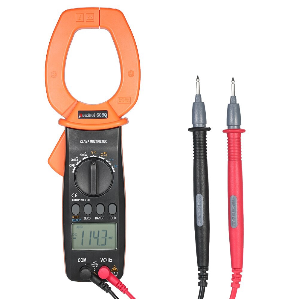 IMPORT Digital Clamp Meter Multimeter mini current clamp AC/DC Voltage Current Meter Auto-range