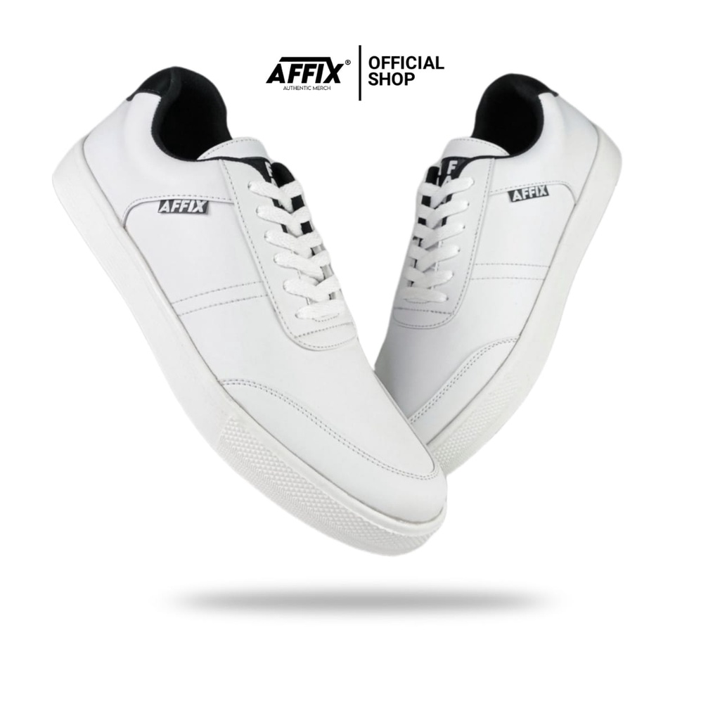 Affix Authentic Merch | Sepatu Sneakers Pria Casual Terbaru Brand Lokal Original AFX 002 | Warna Put