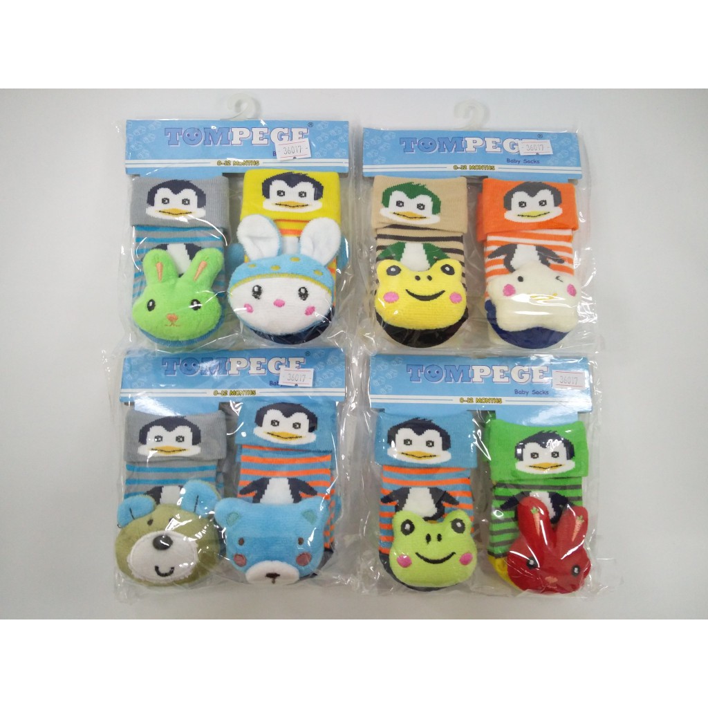 Kaos Kaki Boneka / Isi 2 (0-12 Bulan)