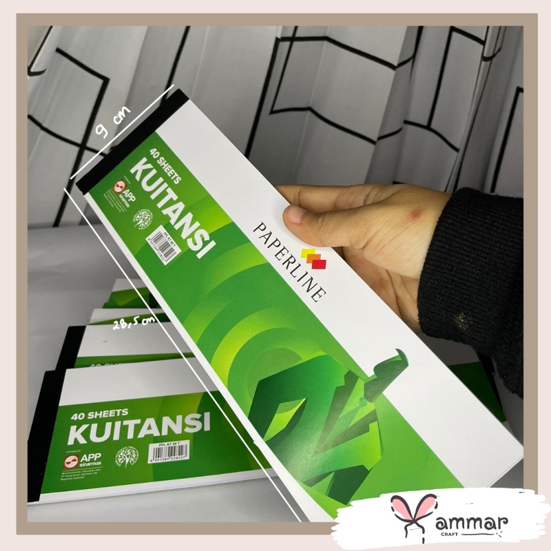 

Kuitansi paperline 40 lembar