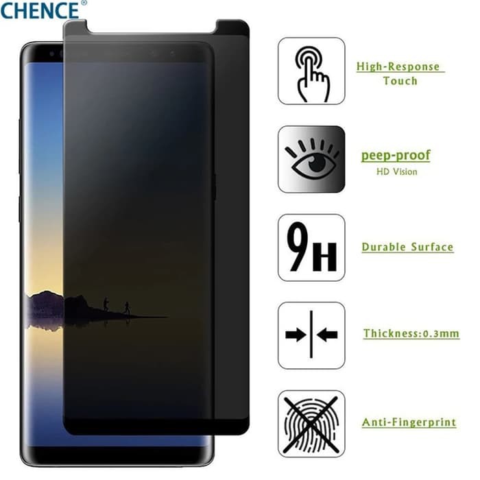 NA - Tempered Spy Samsung S9 UV Lamp - Tempered Glass Privasi S9