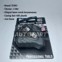 

Meteran Toho 3 meter Black Premium Measuring Tape