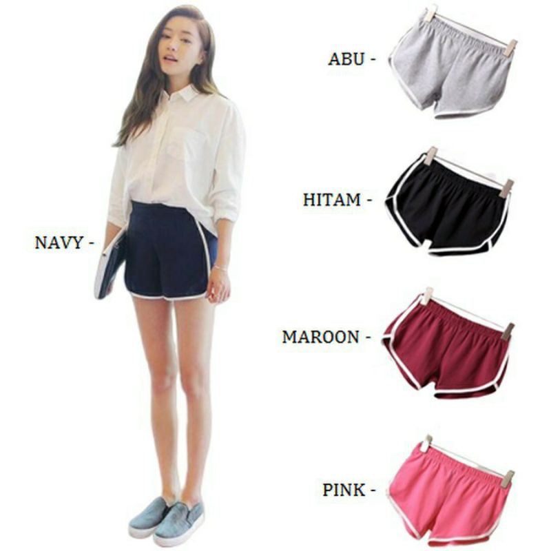 Celana Pendek wanita Muniko celana santai Hot Pants Muniko