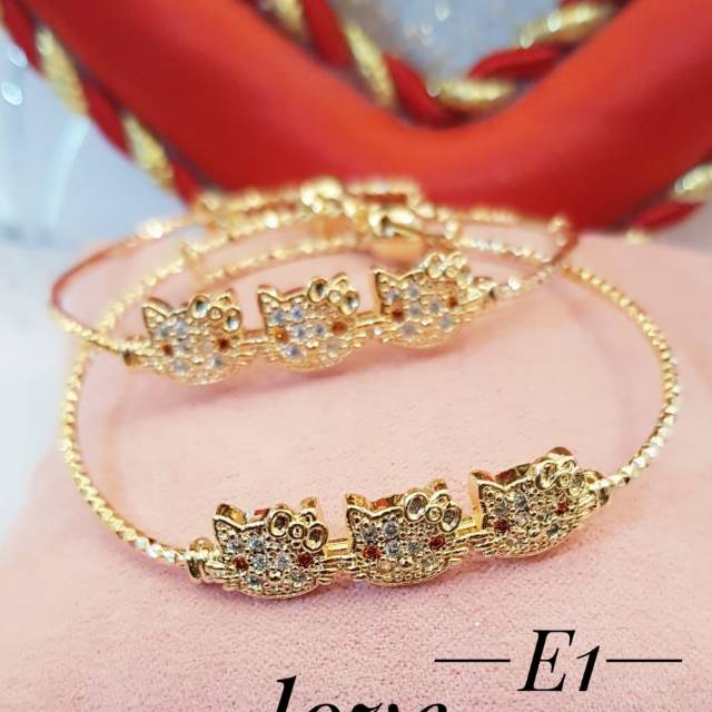 Xuping gelang anak lapis emas 24k 2203