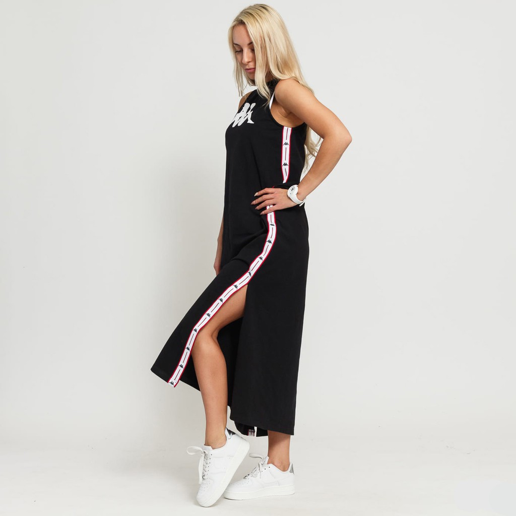 Kappa Authentic JPN Banoy Dress - Blk/Wht/Red