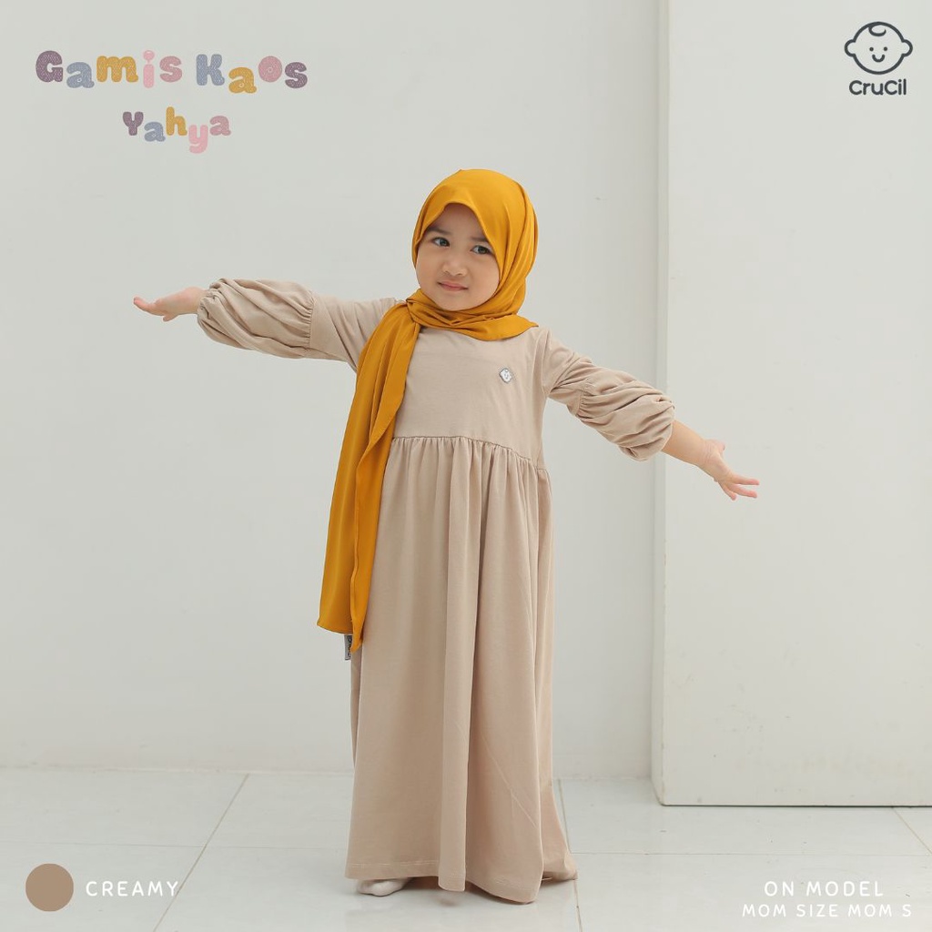 CruCil Factory Baju Gamis Kaos Yahya (0m-2y)