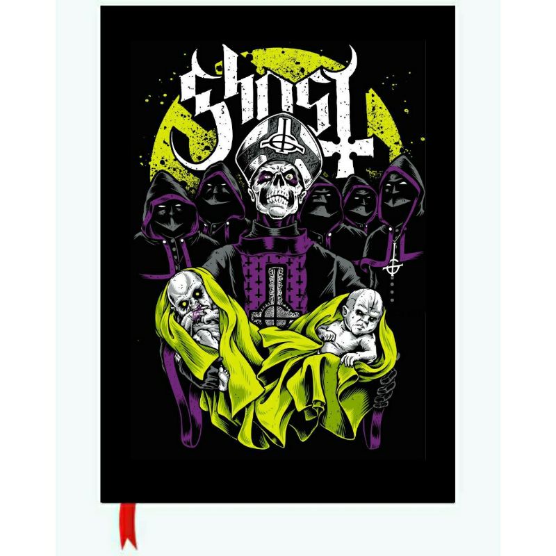 

Hard Cover Book - Book of Rock - Ghost