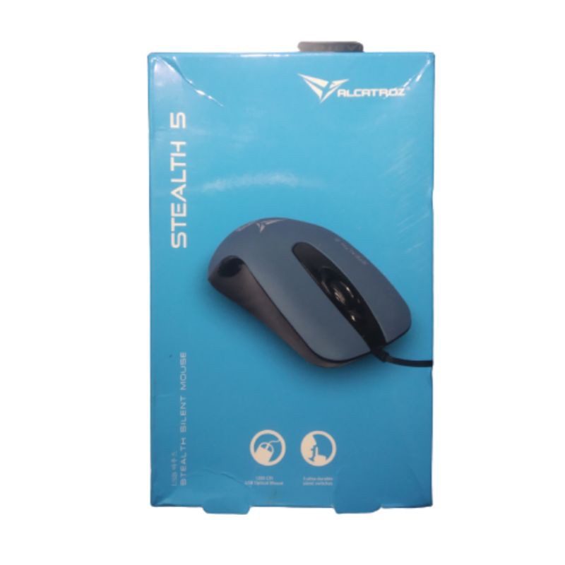 Alcatroz Silent Mouse Wired Stealth 5