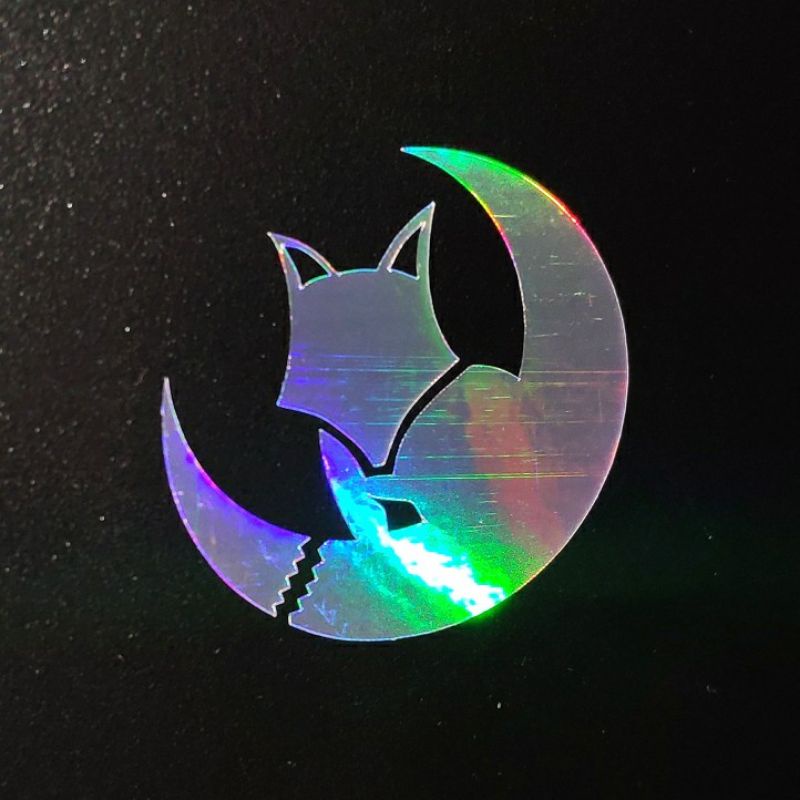 

Sticker whitefoxproject stiker cutting stiker viral murah