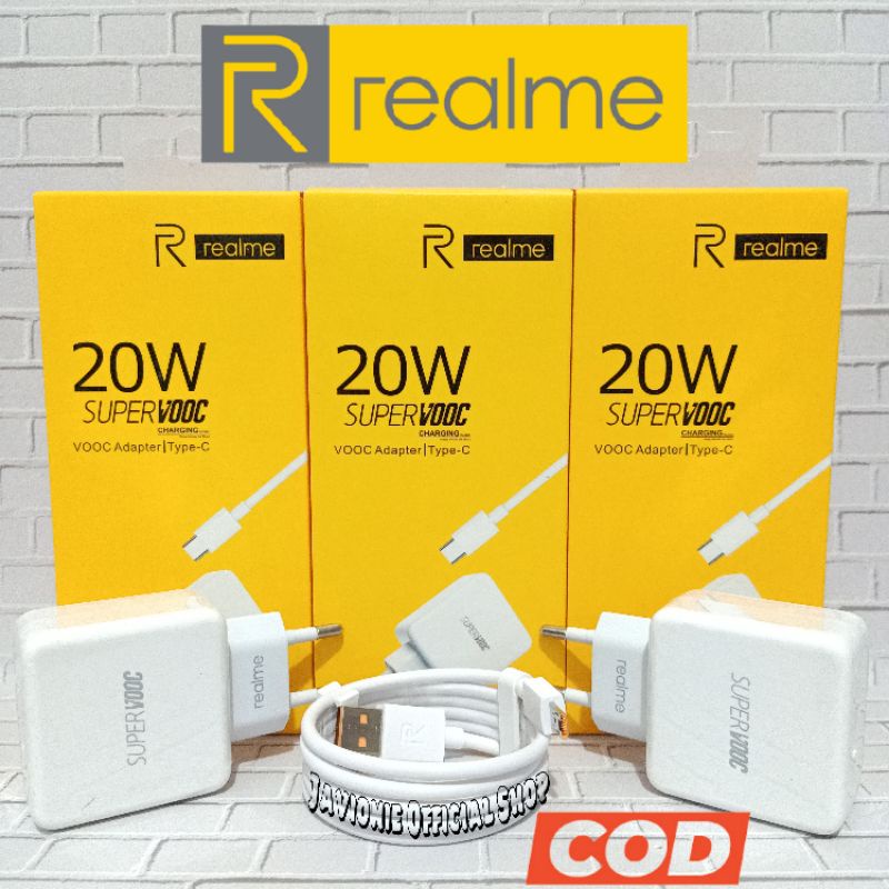 Charger Casan Cas Realme 3 PRO ORIGINAL 20W SUPER VOOC MICRO USB Fast Charging