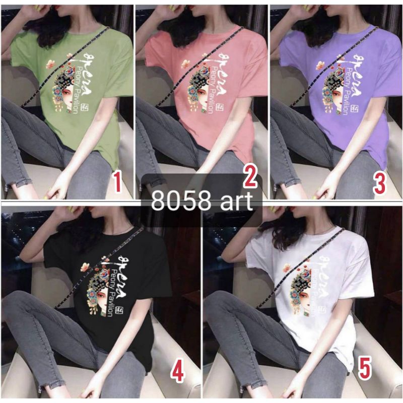 T-shirt 8058 ART Ukuran L