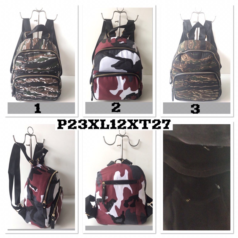 tas ransel import/backpack army