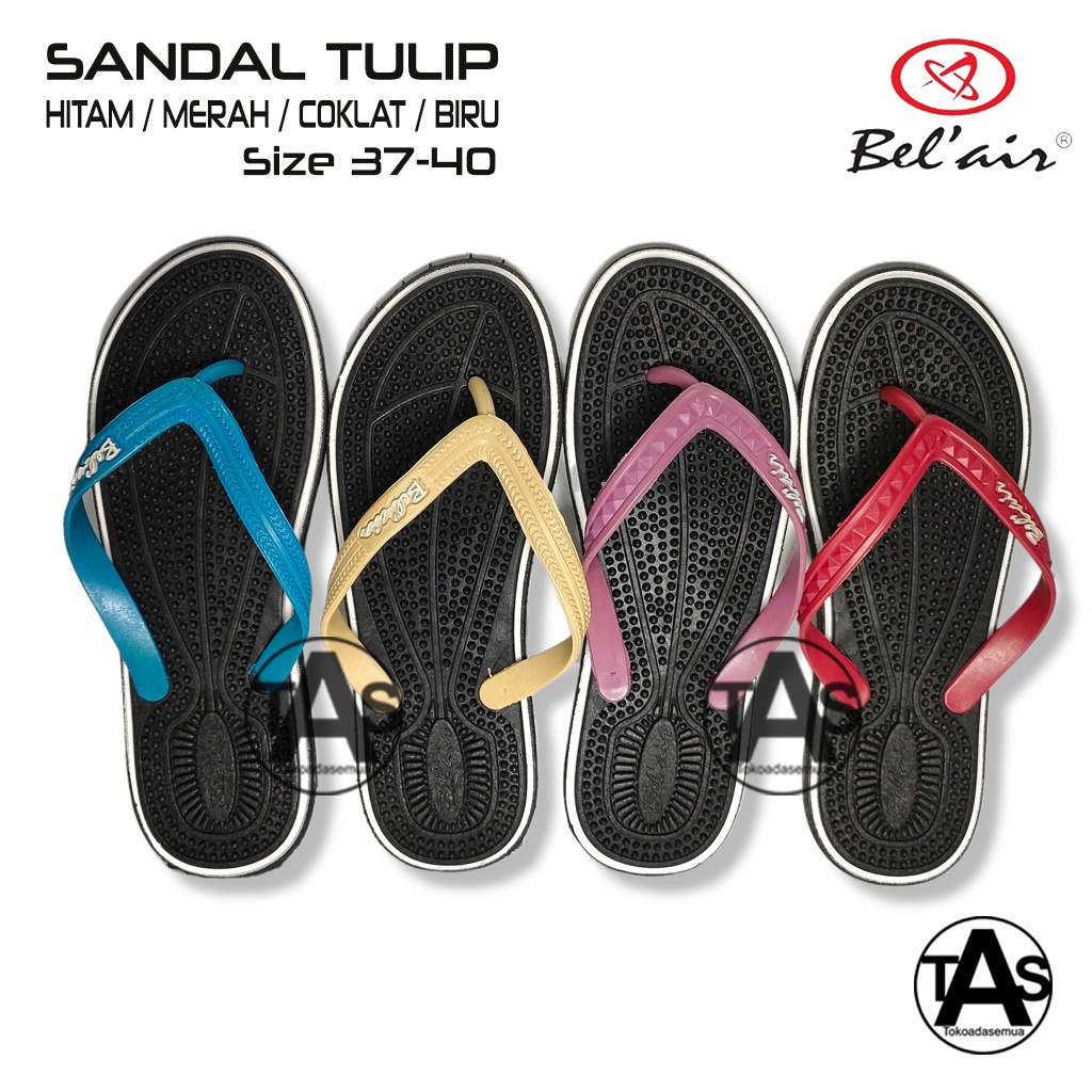 Sandal Japit Kesehatan/ Rematik wanita Tipe Tulip merk Bel Air Size 37-40