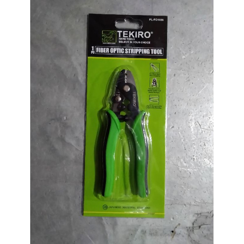 TEKIRO tang potong kabel fiber optik stripping tool ORIGINAL