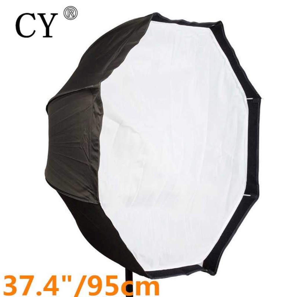 Payung Octagonal Lampu Softbox Reflektor Diffuser Flash Foto Studio 95