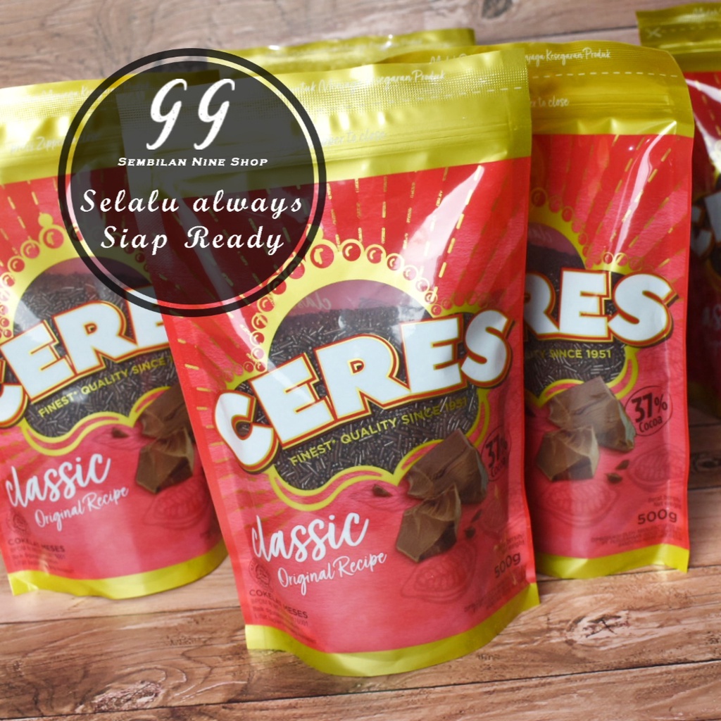 

Meises CERES Classic 500 Gram Chocolate Coklat Cokelat Meses