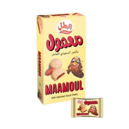 Maamoul Biskuit Arab Saudi |Al Batal Mamoul  Rasa Kurma  isi 16 pcs |paket oleh oleh haji .