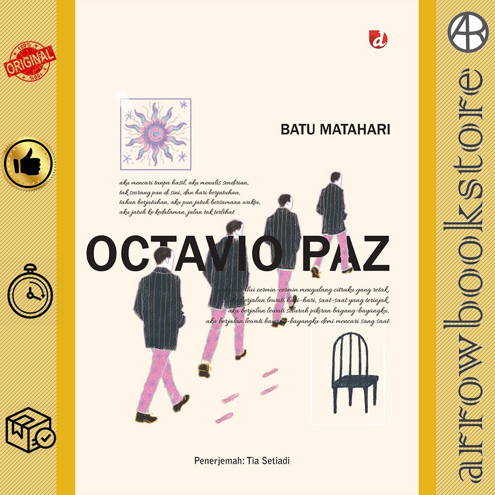 Buku Novel Batu Matahari -Octavio Paz