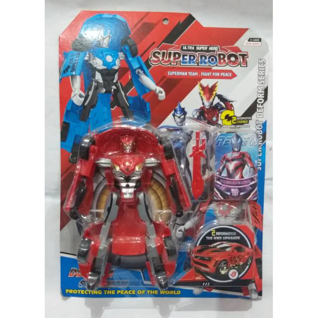 Robot Ultraman Jadi Mobil