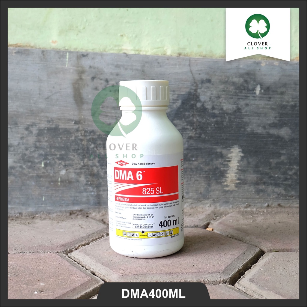 HERBISIDA SISTEMIK DMA6 PEMBASMI RUMPUT DAN OBAT RUMPUT ISI 400ML