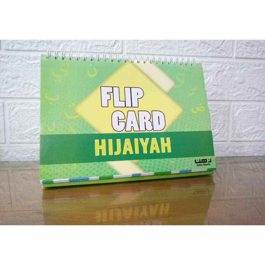 Flip Card Hijaiyah - Media Belajar Anak FlipCard Gantinya Flash Card