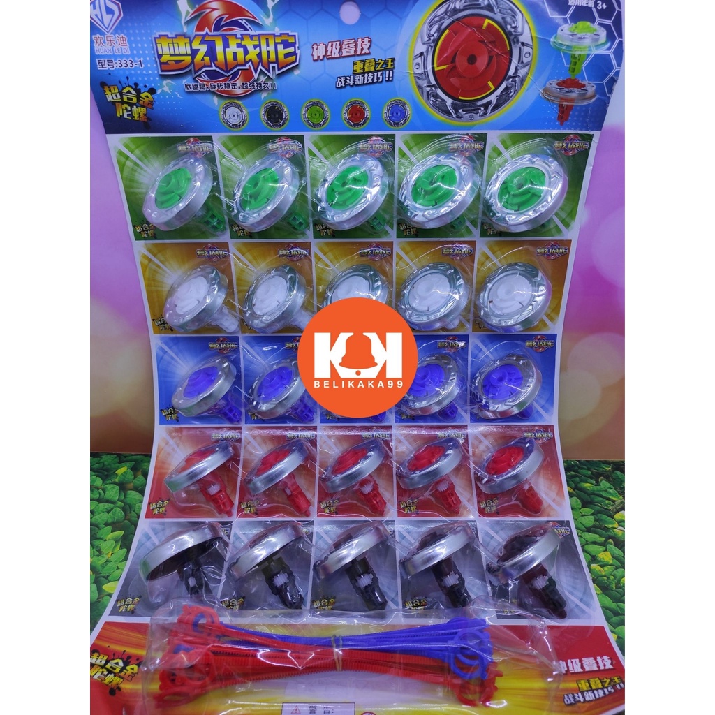 MAINAN ANAK GASING / GANGSING BEYBLADE MURAH UKURAN 5 CM / GASING BEYBLADE / GASING MURAH / GANGSING BEYBLADE / MAINAN GASING BEYBLADE / MAINAN GANGSING