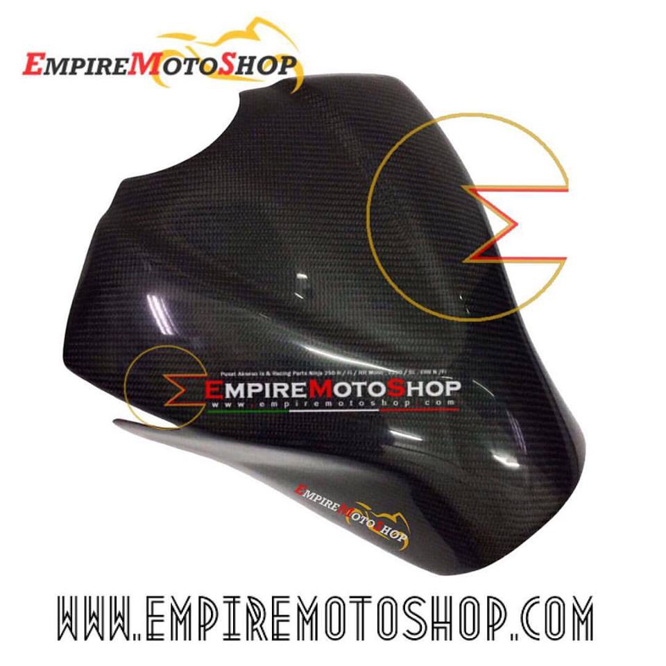 Tankpad Half Carbon Kevlar Ninja 250 Fi Z250