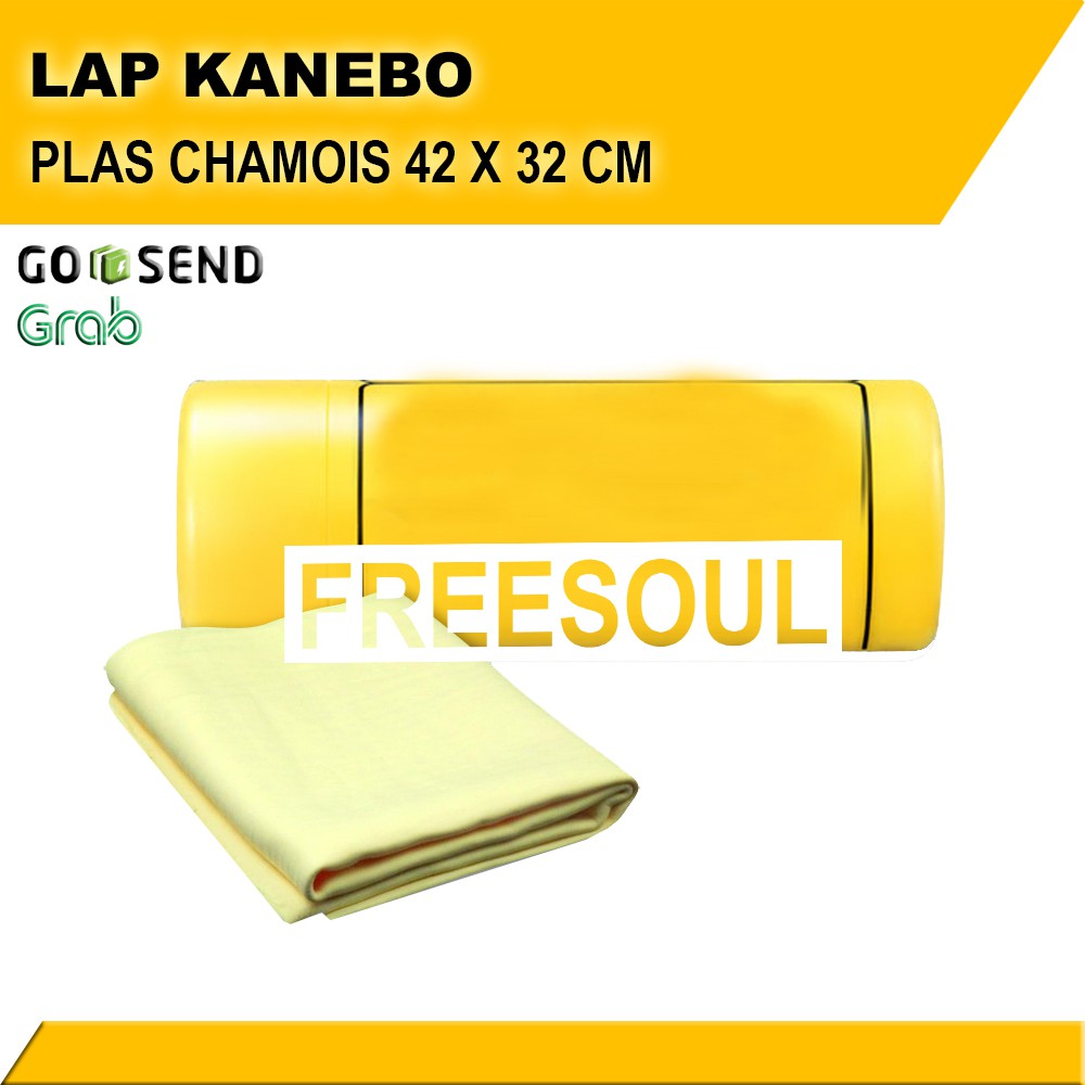Lap Kanebo Mobil - PLAS CHAMOIS - Lap Kanebo ukuran Standar