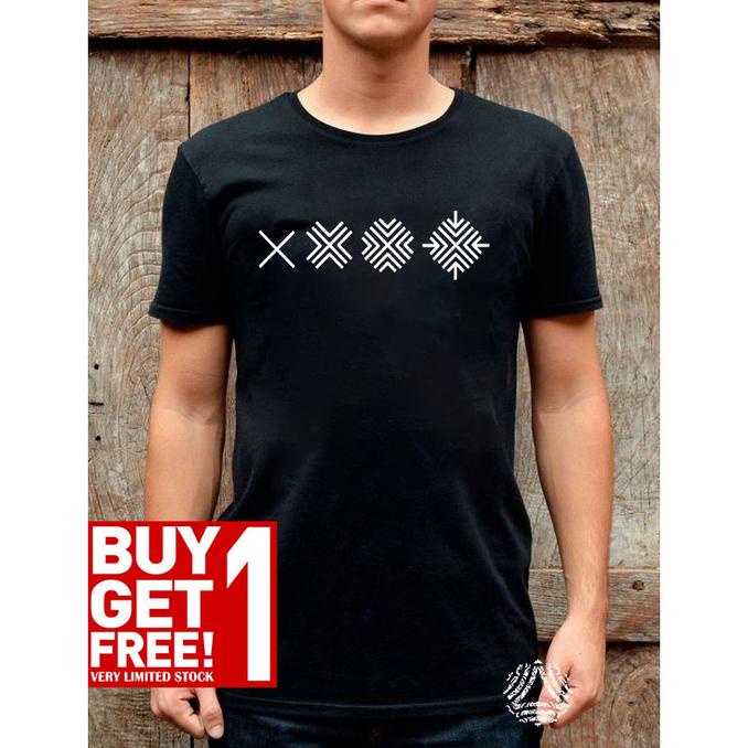 Beli 1 Gratis 1 Kaos Baju Tshirt Distro Pria Wanita Oxprey 2142