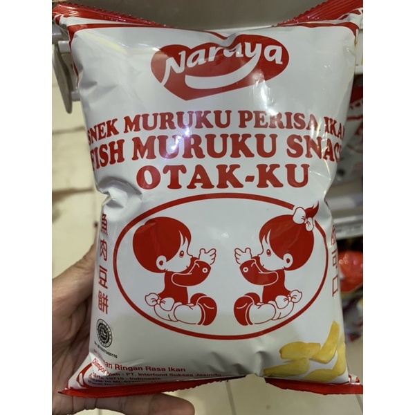 

naraya snek muruku rasa ikan dan ayam pedas 65gr