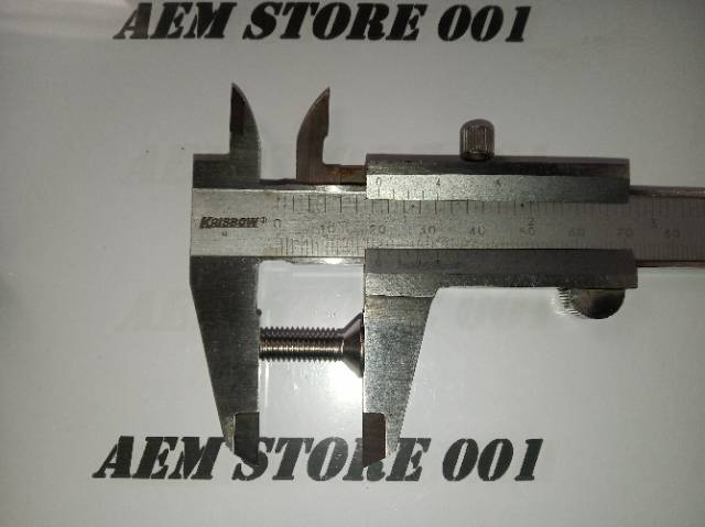 Verseng L M6 X 20 (2cm) stainless 304