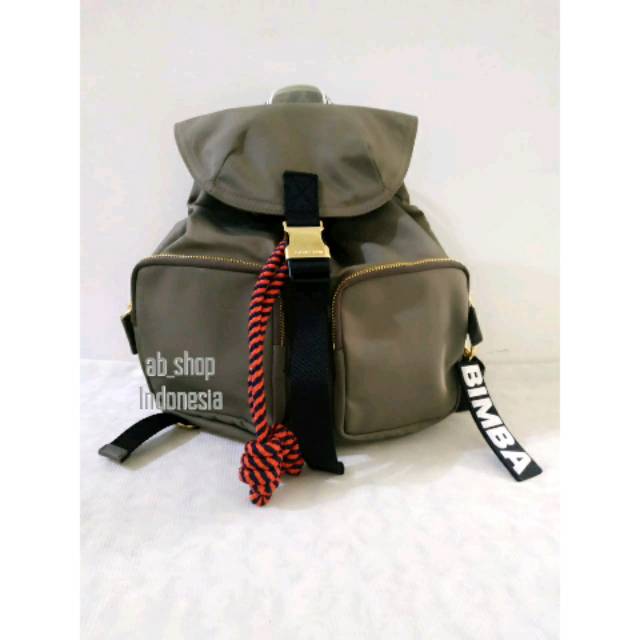 Tas Bimba Y Lola Medium Khaki Backpack