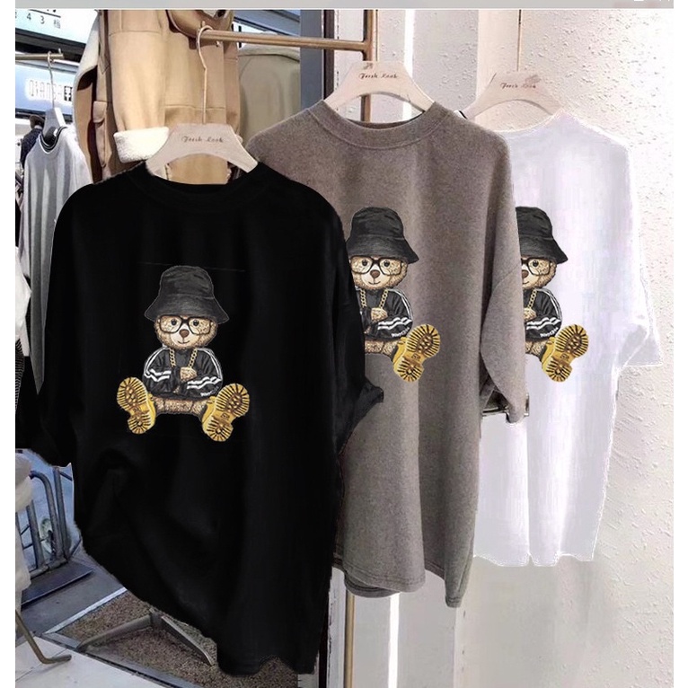 [CLEARANCE SALE] OVERSIZE TEE TSHIRT ATASAN UNISEX WANITA KAOS CEWEK  MX991