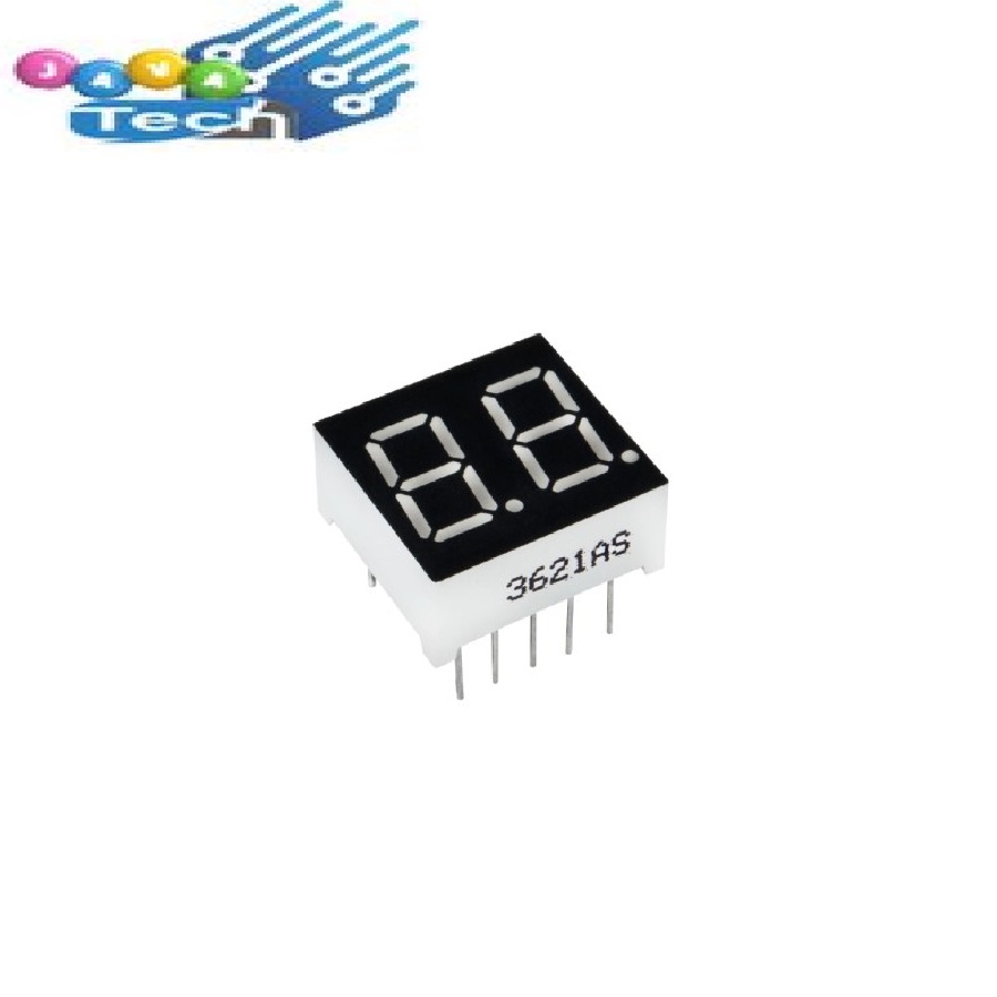 Seven Segment Display 7 Segment Merah 0.36 Inch 1-2-3-4-Jam Digit