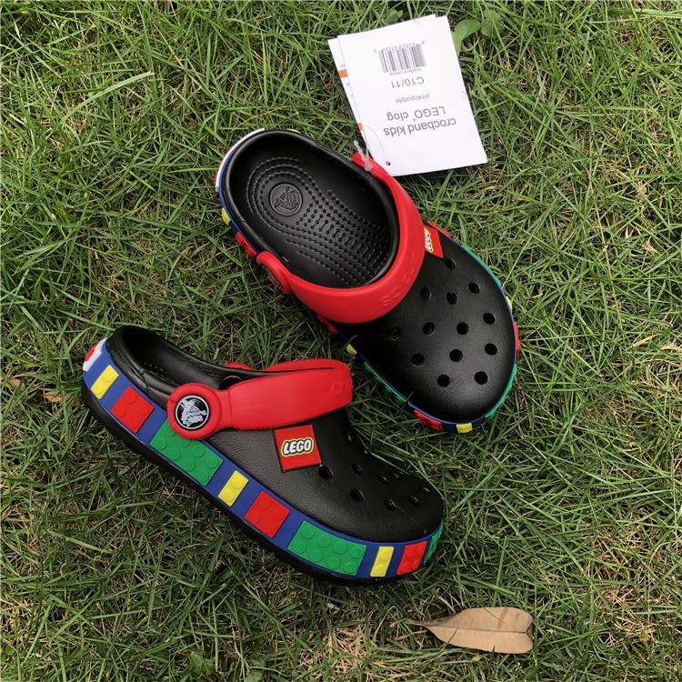 Crocs / Crocs anak / Crocs Lego / Sandal Crocs / Sandal Anak / Sandal Karet Anak / Crocs Kids Lego