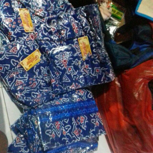 Atasan Batik Couple Murah Rendra (ready Seragam)