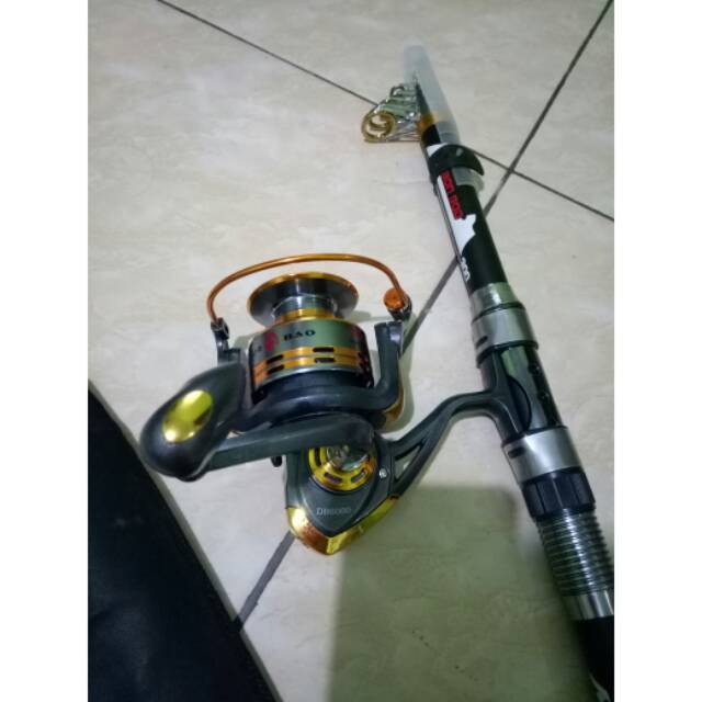 SEPAKET ALAT PANCING JORAN 3 MTR DAN REEL