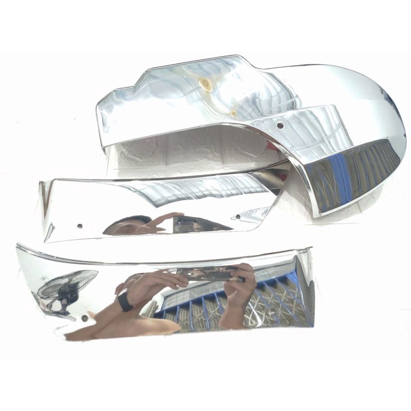 tutup cover cvt Mio sporty Mio smile crom sama tutup legshild bodi samping