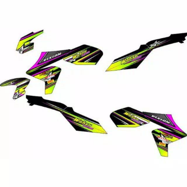 VIXION NVL Decal Sticker - Decal stiker Full Body VIXION NVL ip. 07 BISA CUSTOM