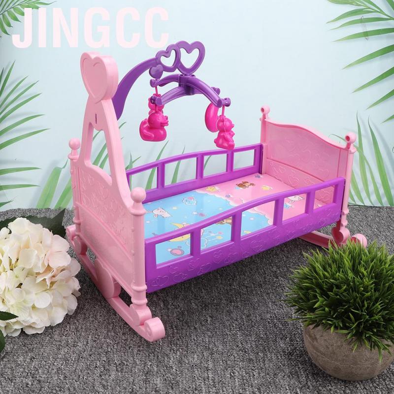 plastic doll cradle