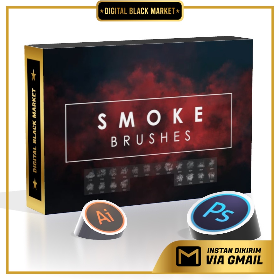 20 Smoke - Photoshop Brushes